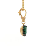 Diamond Emerald Pendant
