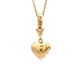 Diamond Emerald Pendant