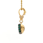 Diamond Emerald Pendant