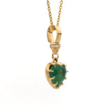 Diamond Emerald Pendant