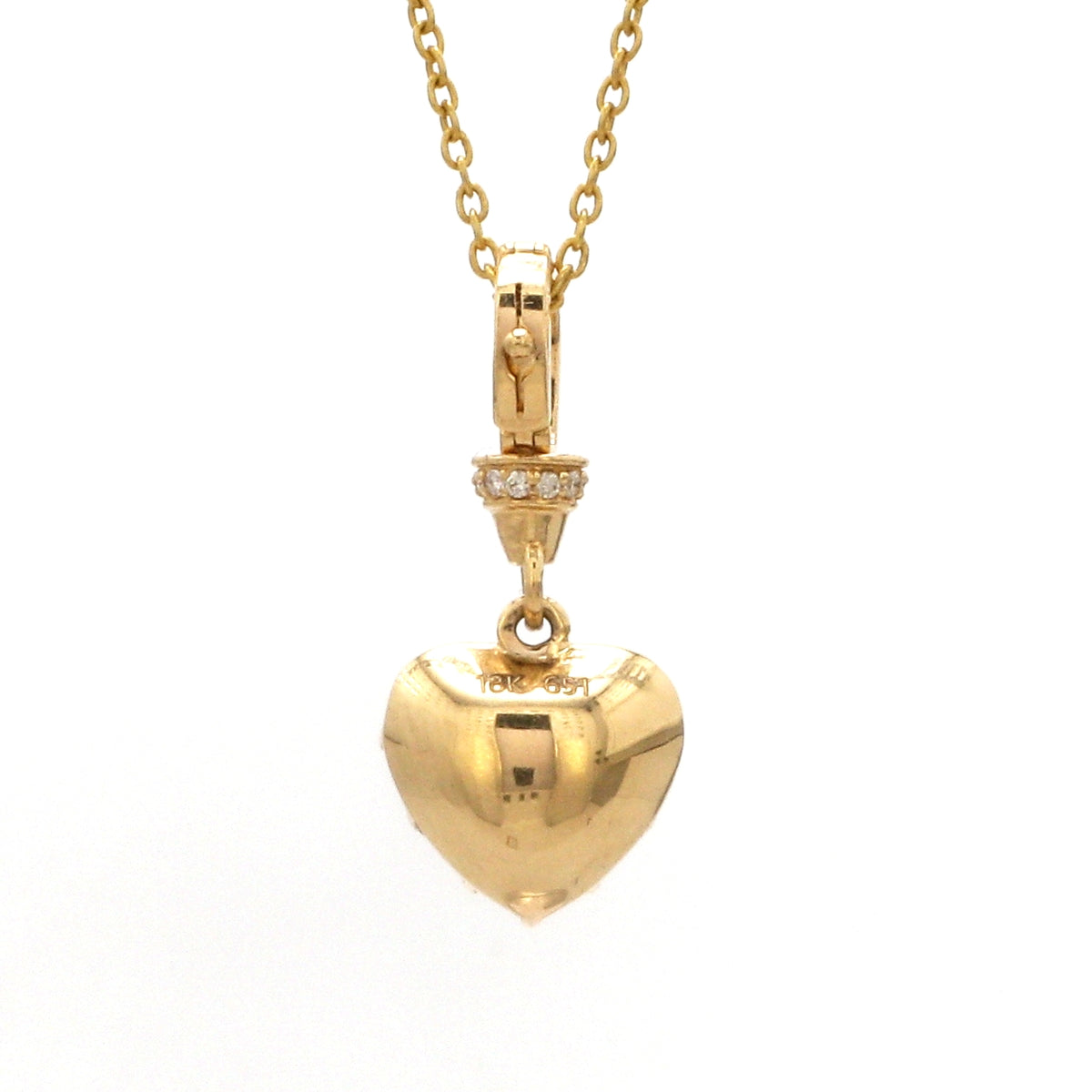 Diamond Emerald Pendant