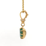 Diamond Emerald Pendant