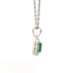 Diamond Emerald Pendant
