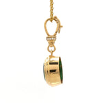 Diamond Emerald Pendant