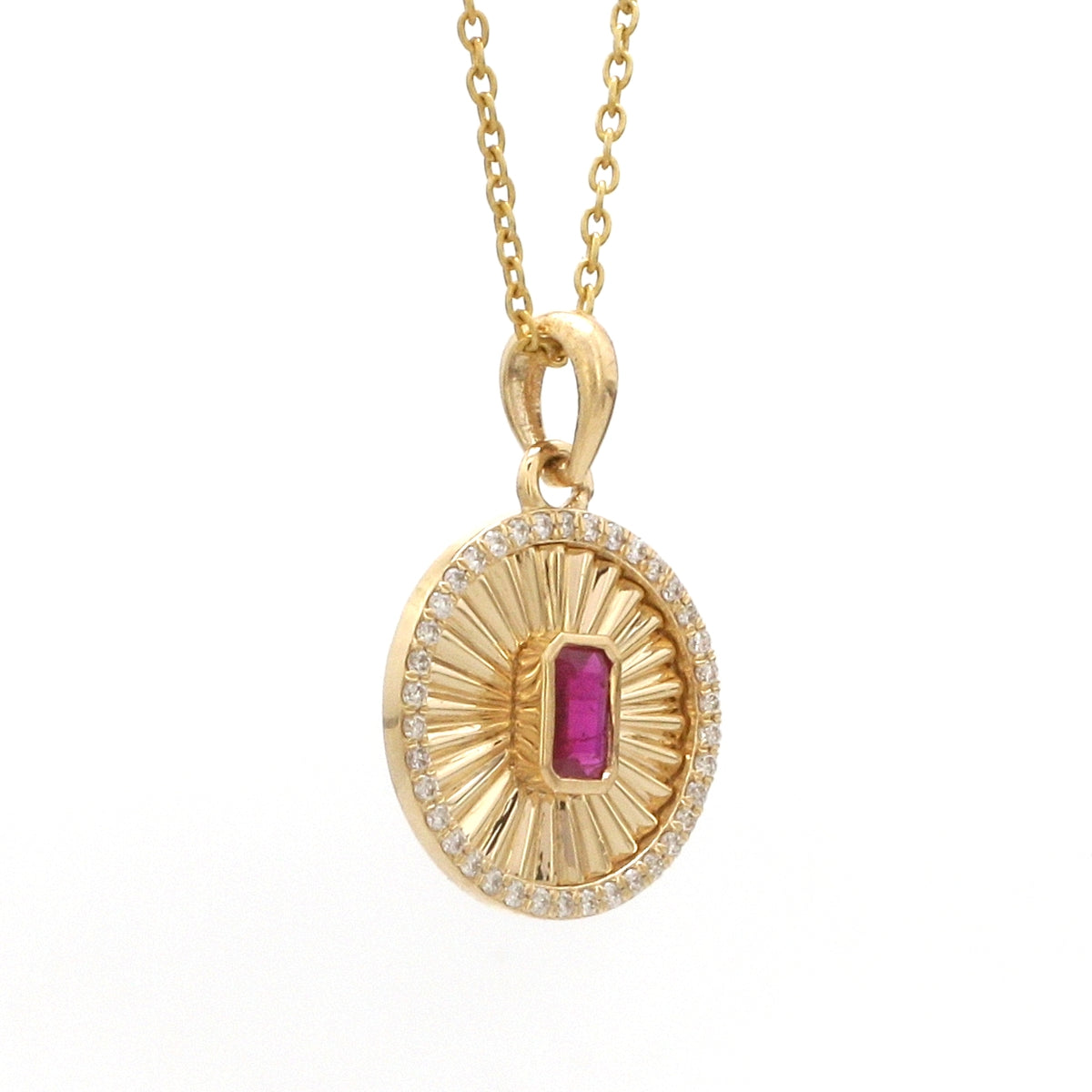 Diamond Ruby Pendant