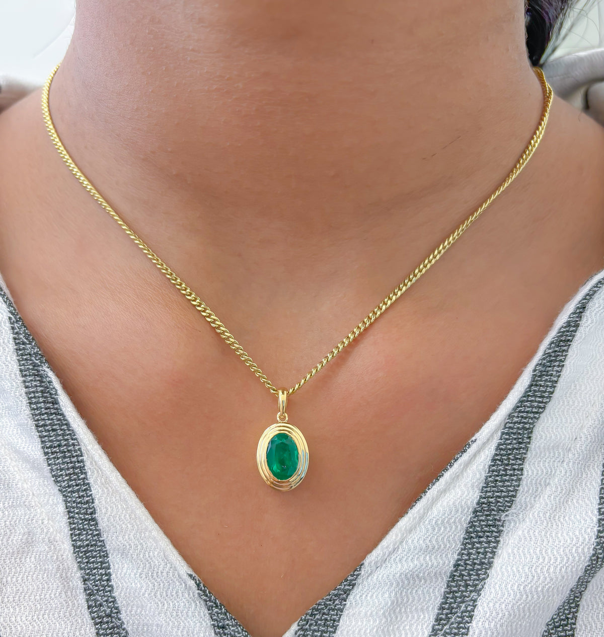 Emerald Pendant