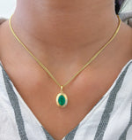 Emerald Pendant