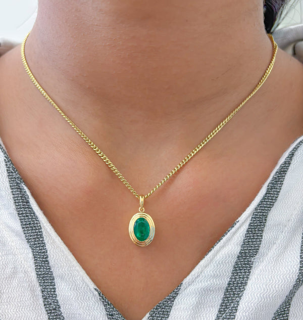 Emerald Pendant