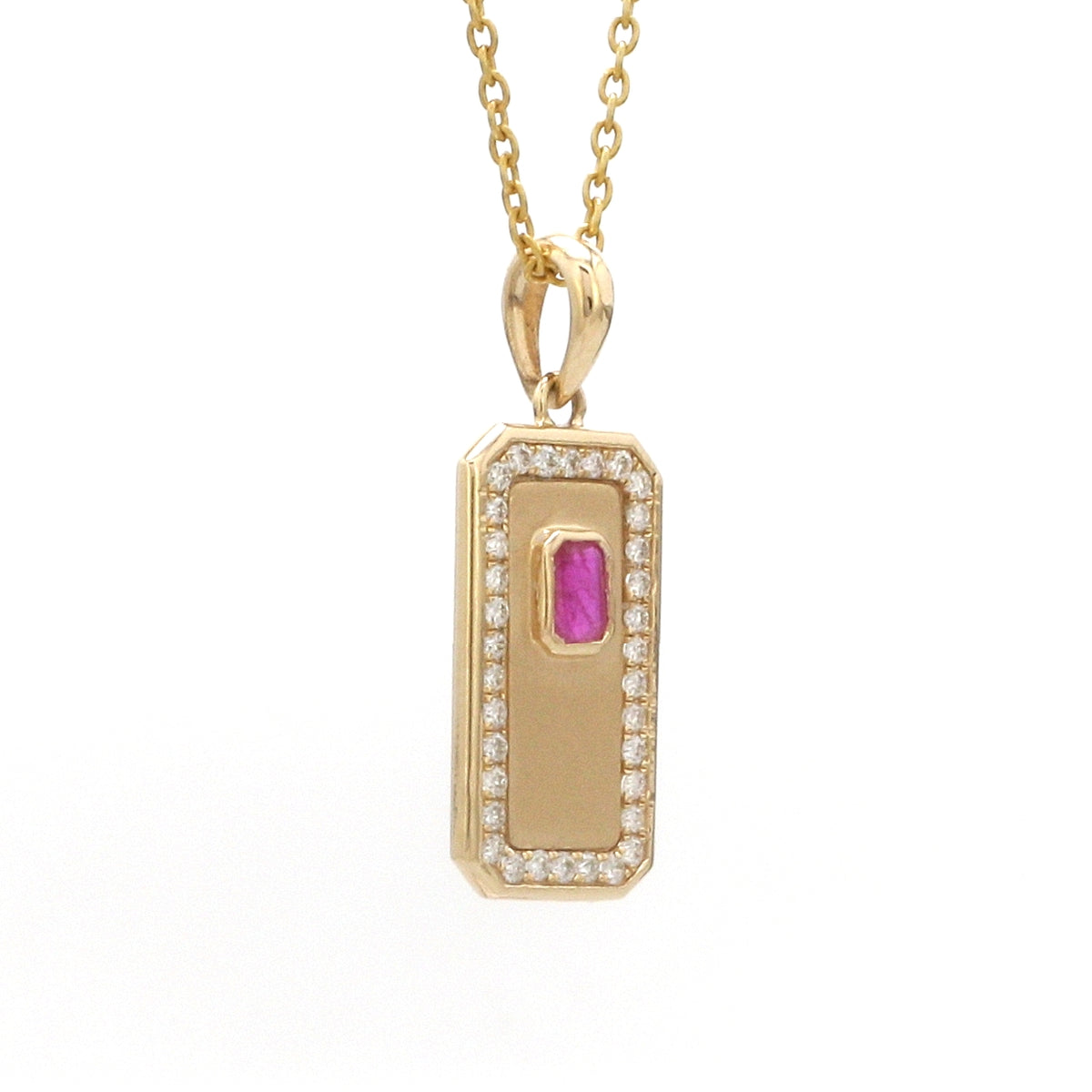 Diamond Ruby Pendant