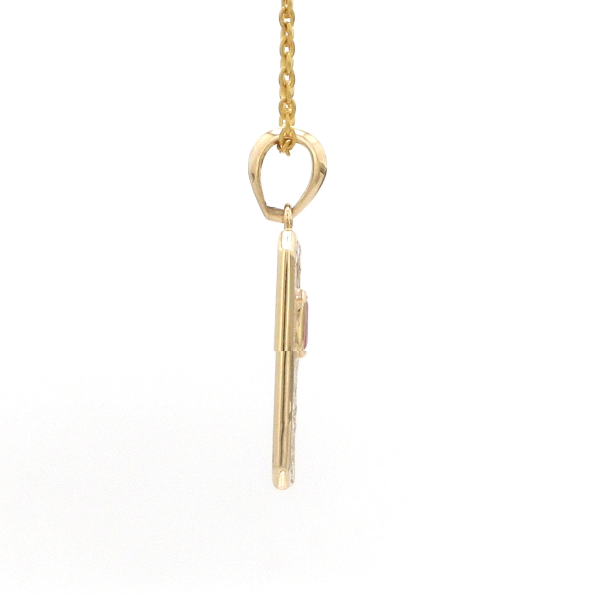 Diamond Ruby Pendant