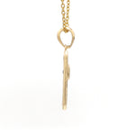 Diamond Blue Sapphire Pendant