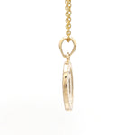 Diamond Blue Sapphire Pendant
