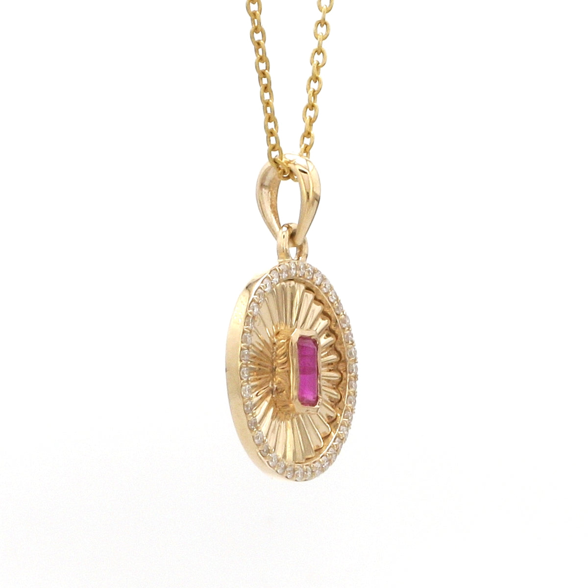 Diamond Ruby Pendant