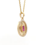 Diamond Ruby Pendant