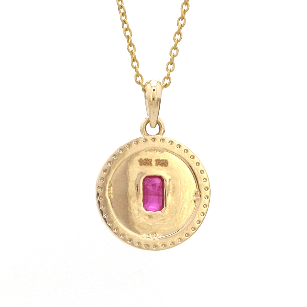 Diamond Ruby Pendant