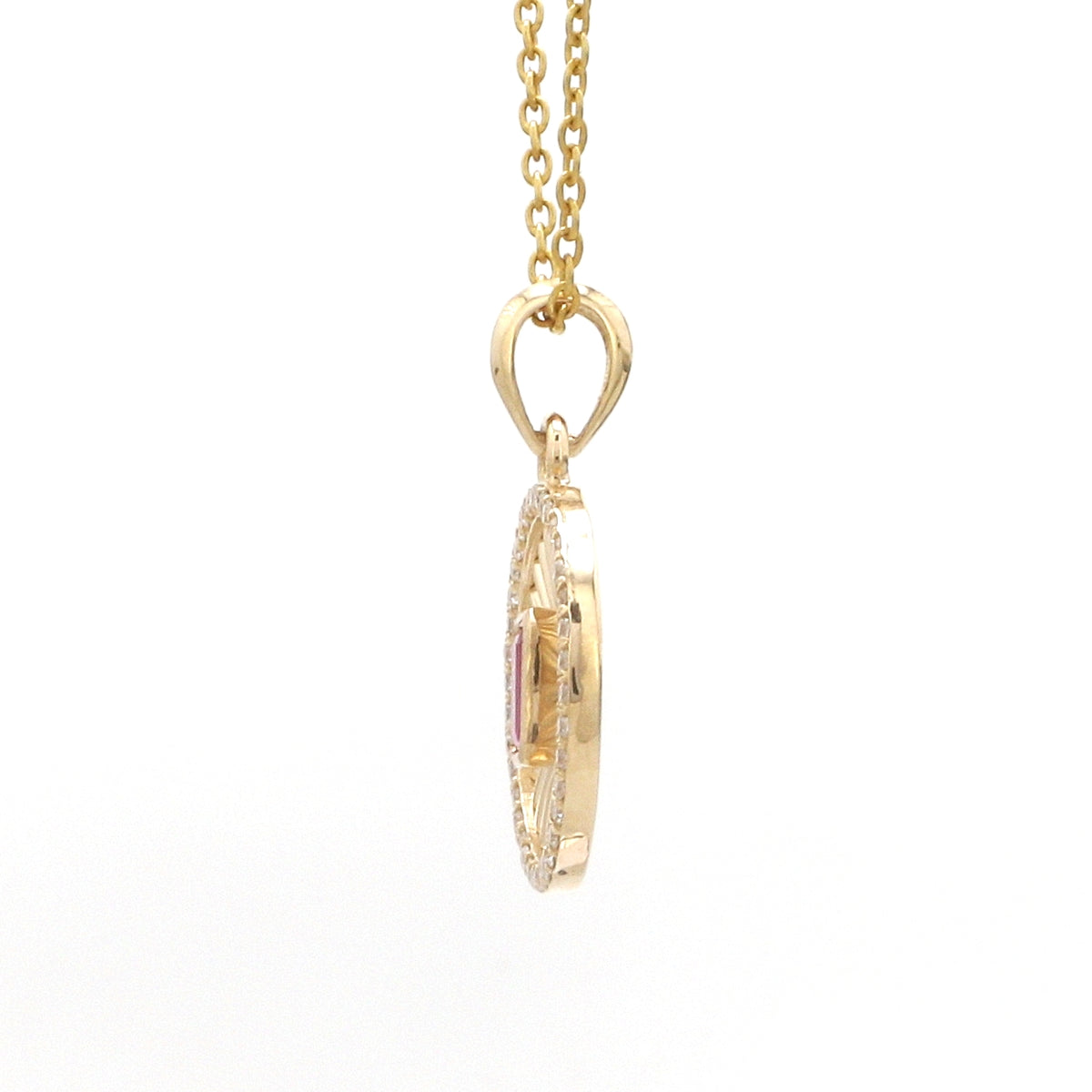Diamond Ruby Pendant