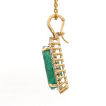 Diamond Emerald Pendant