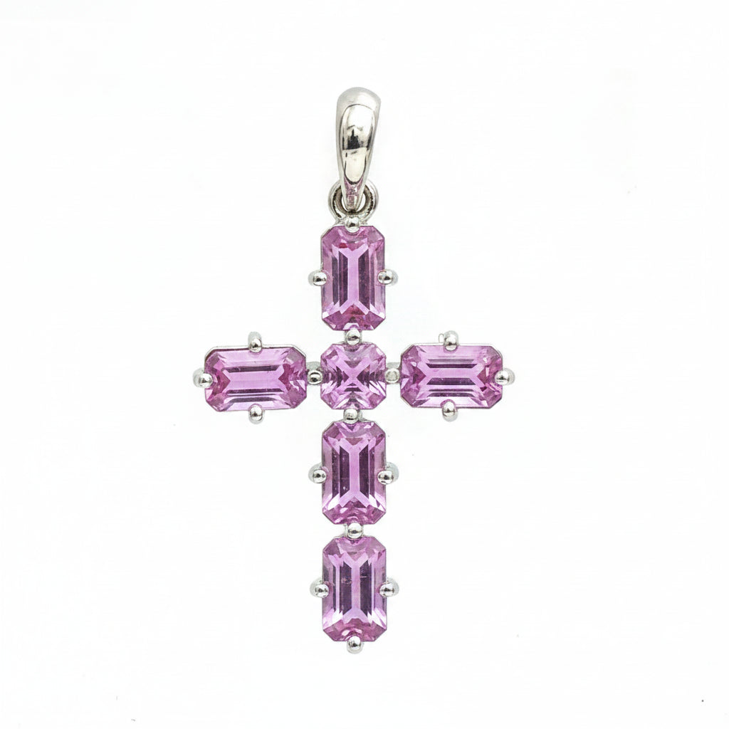 Pink Sapphire Pendant