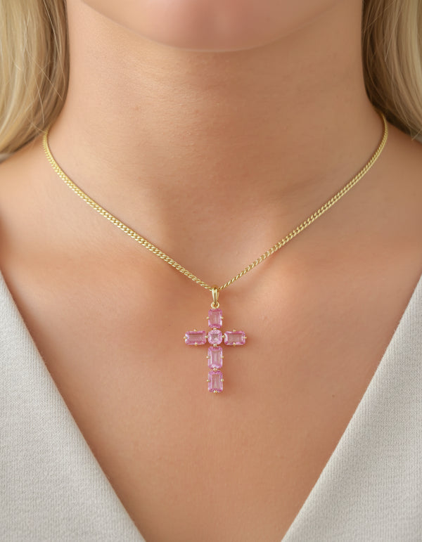 Pink Sapphire Pendant