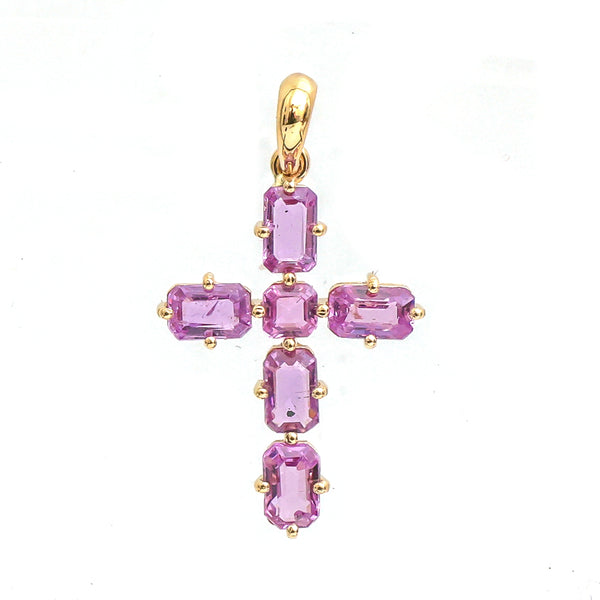 Pink Sapphire Pendant
