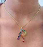 Rainbow Gemstone Pendant