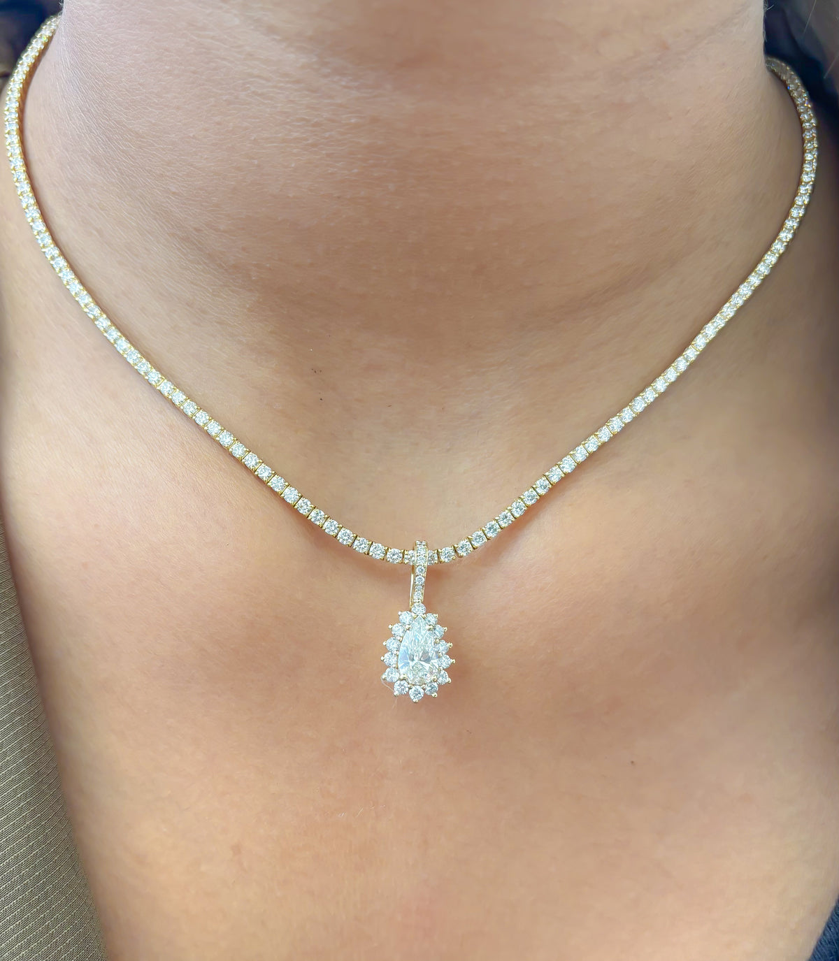 Lab Grown Diamond Pendant