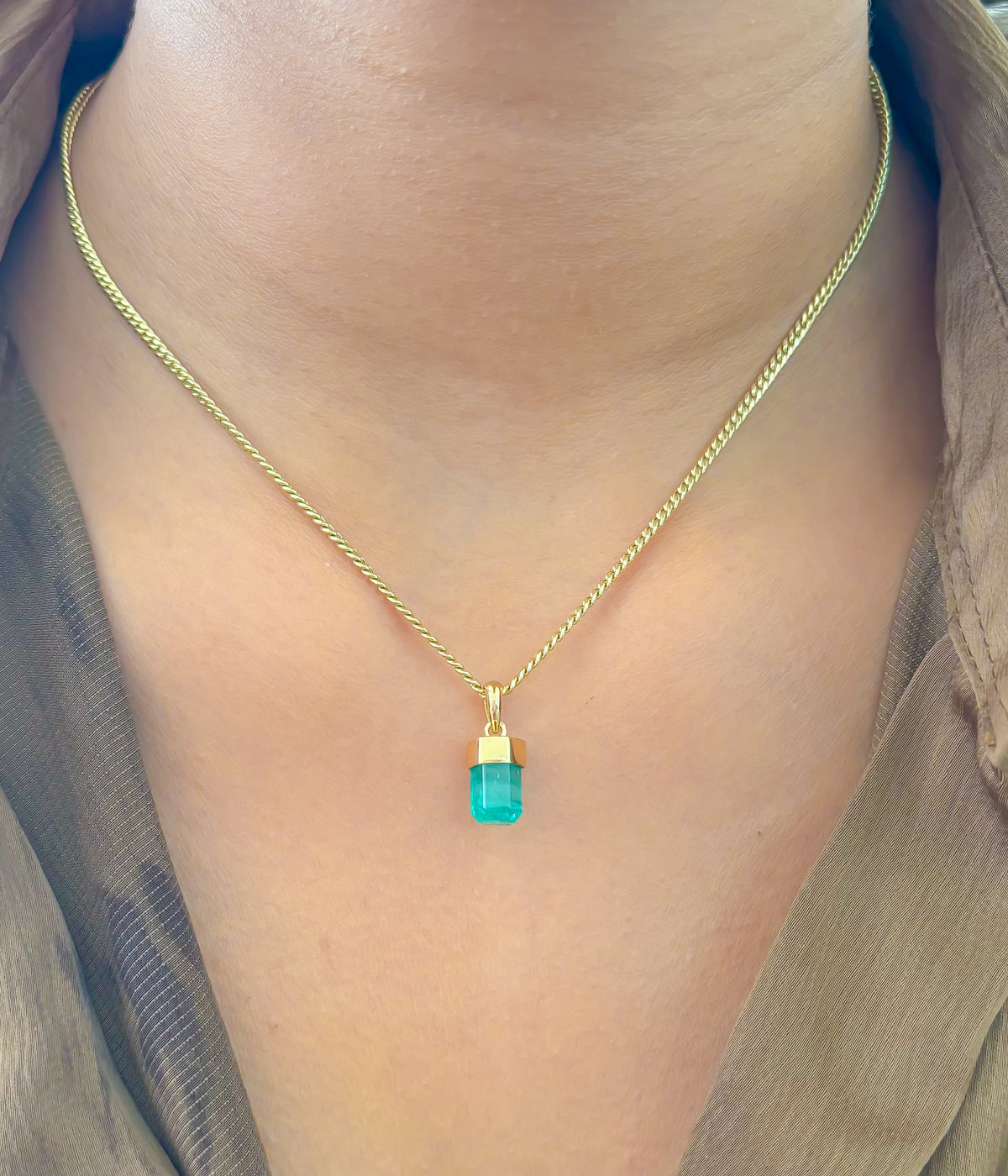 Emerald Pendant