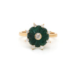 Emerald Diamond Ring