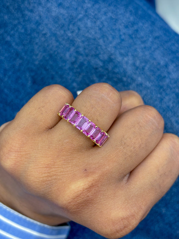 Pink Sapphire Ring