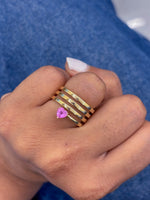 Pink Sapphire Ring