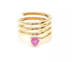 Pink Sapphire Ring