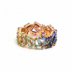 Rainbow Sapphire Ring
