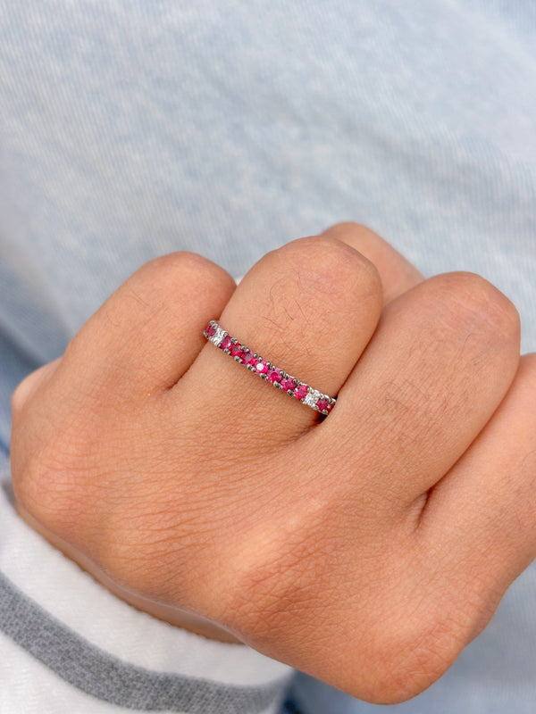 Ruby Diamond Ring