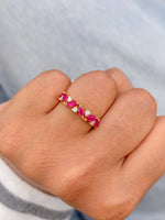Ruby Diamond Ring
