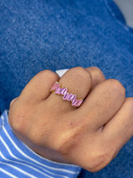 Pink Sapphire Ring