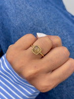 Golden Rutile Ring