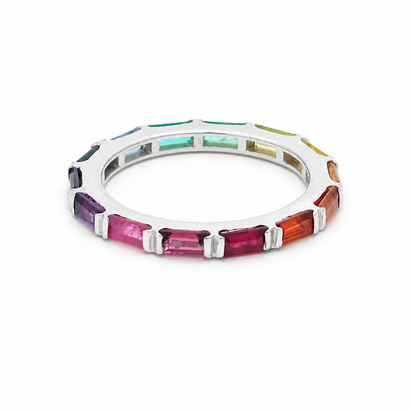 Rainbow Gemstone Ring