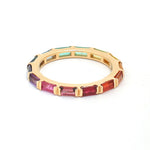 Rainbow Gemstone Ring