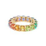 Rainbow Gemstone Ring