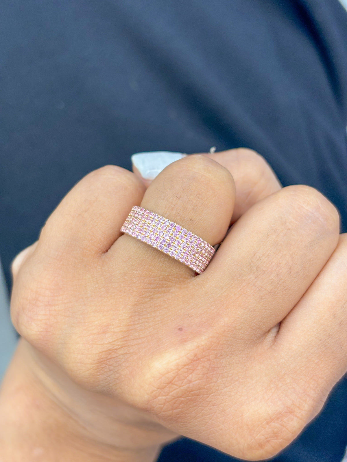 Pink Sapphire Ring