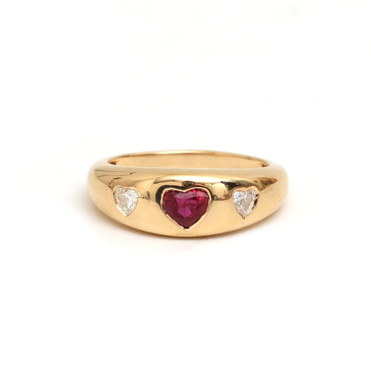 Diamond Ruby Ring