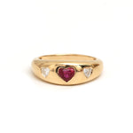 Diamond Ruby Ring