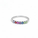 Rainbow Sapphire Ring
