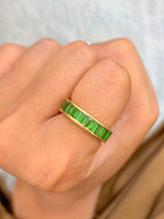 Tsavorite Ring