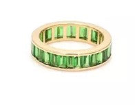 Tsavorite Ring