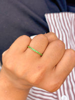 Tsavorite Ring