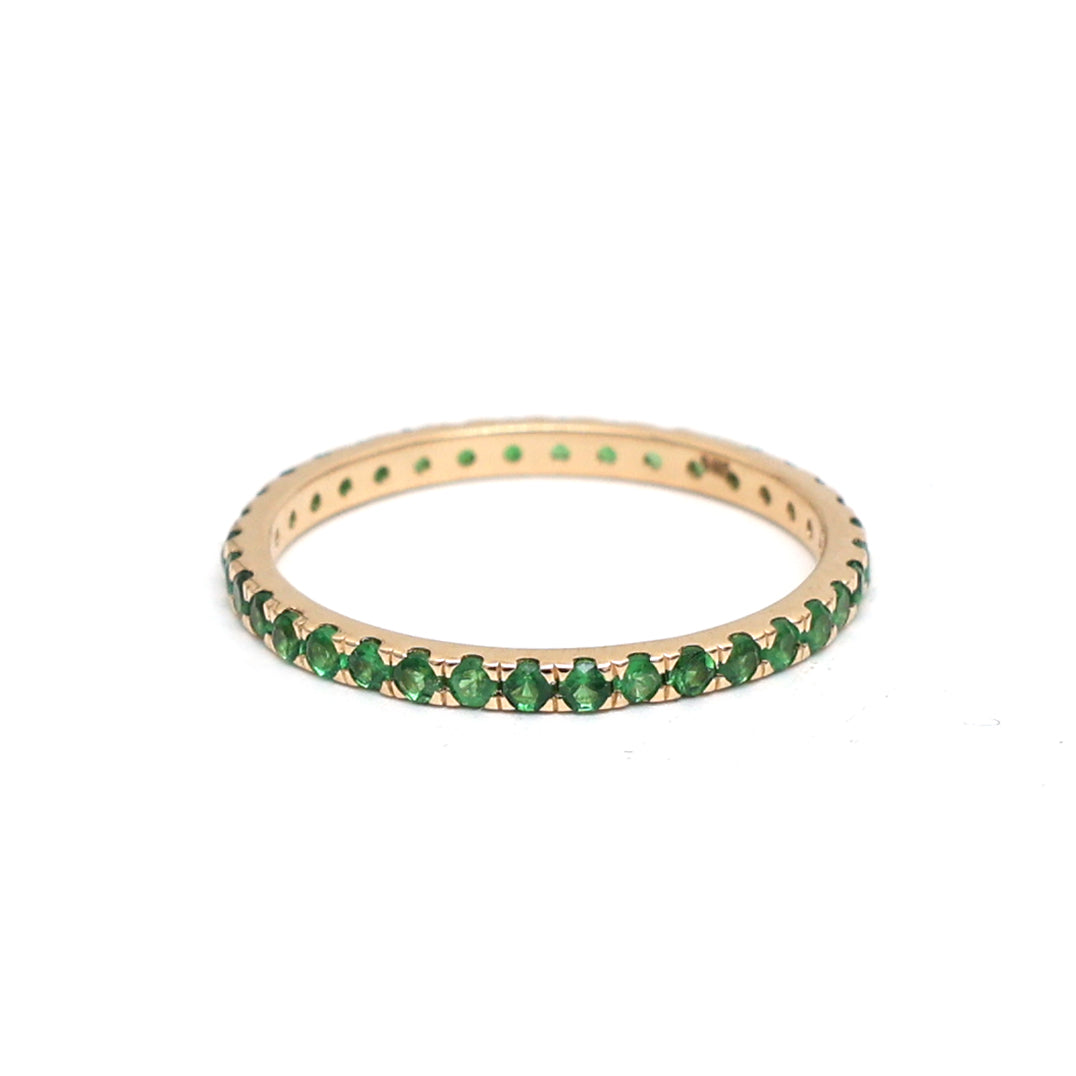 Tsavorite Ring
