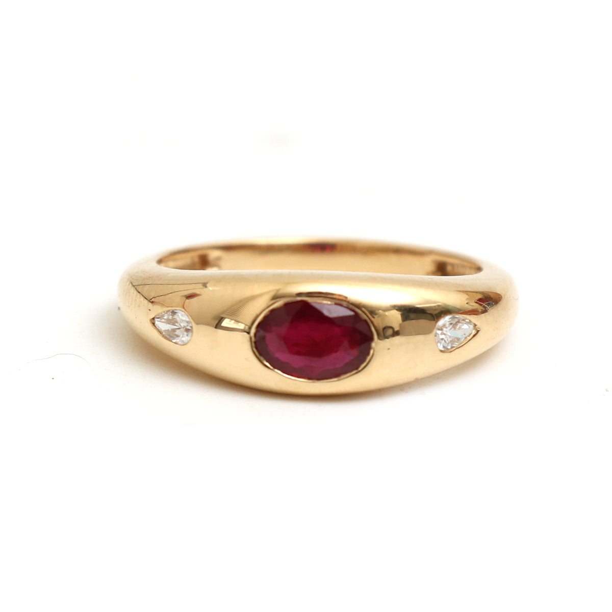Ruby Diamond Ring