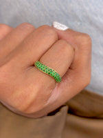 Tsavorite Ring