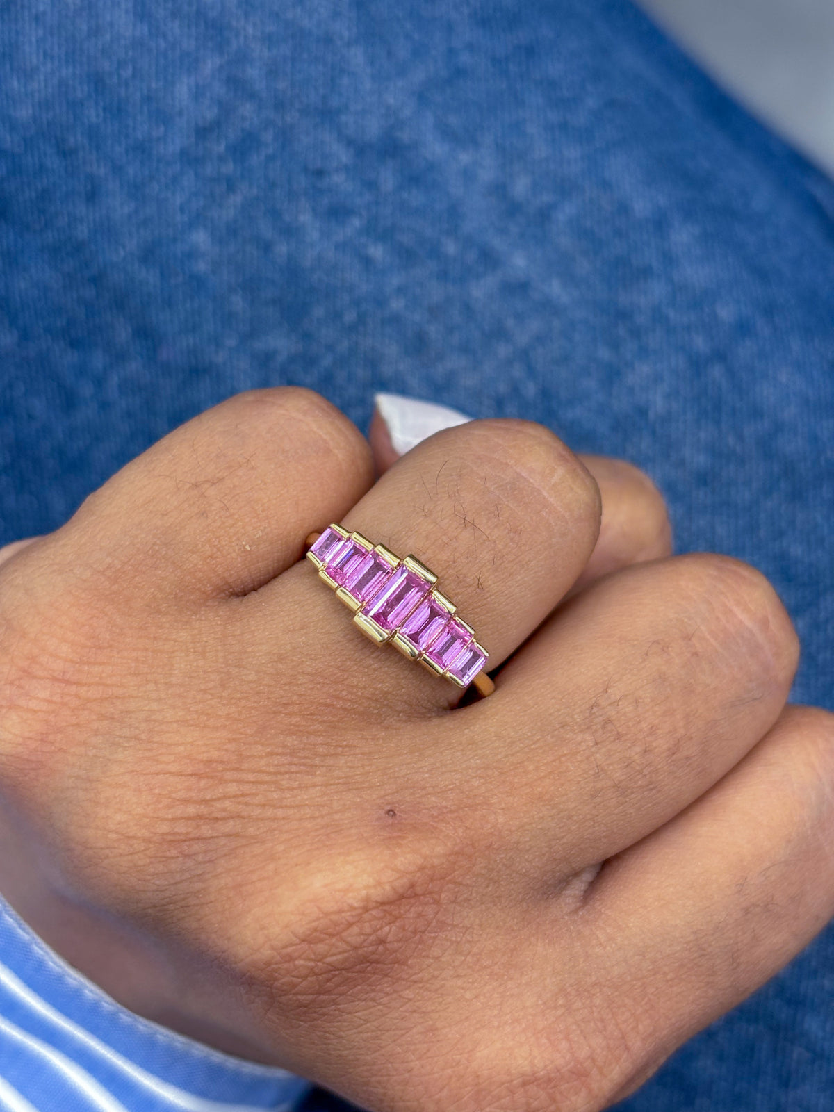 Pink Sapphire Ring